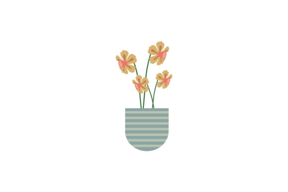 Beautiful Houseplant Flowers Botany Graphics and Illustrations Review