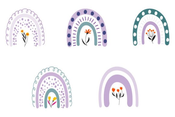 Beautiful Rainbow and Flowers: A Practical Design Review