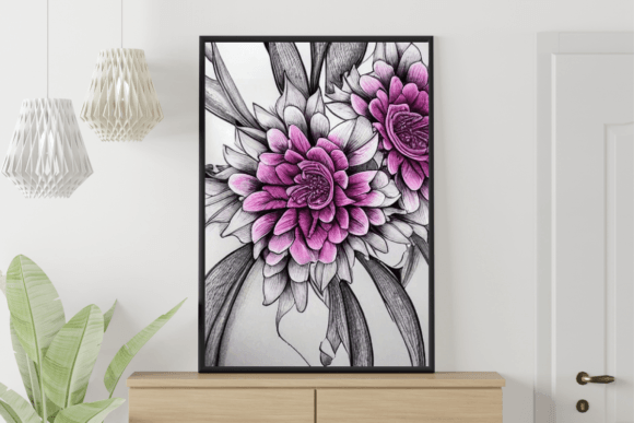 Flowers Art, Flowers Wall Art Graphics and Freebies Review