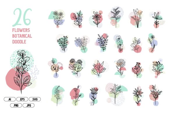Flowers Botanical Doodle Review