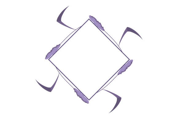 Flowers Frame Spring Graphic: A Versatile Design Asset for Digital Sellers